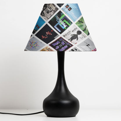 Depeche Mode Table Lamp – Cylinder & Pyramid Design Music Decor