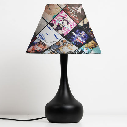 Madonna Table Lamp – Classic Album Cover Collage Pop Icon Fan Decor