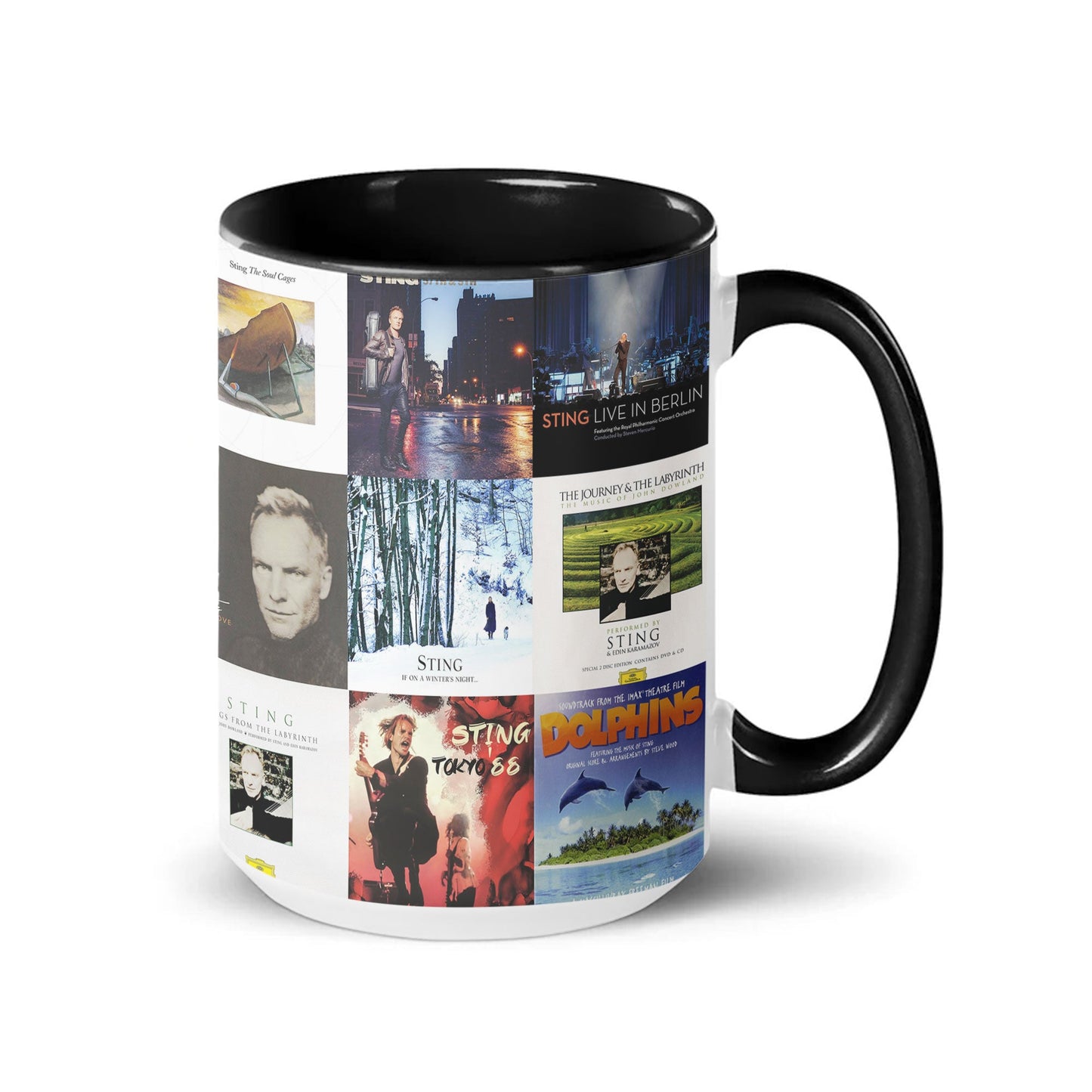 The Killers Accent Mug – Classic Album Cover Collage Gift