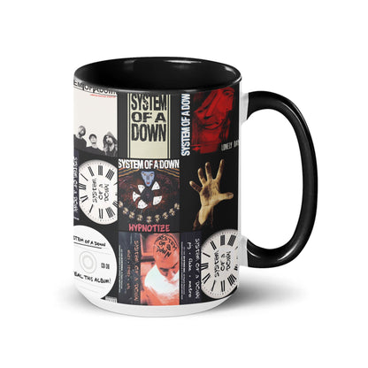 System of a Down Accent Mug – Album Cover Collage Gift