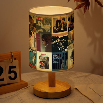 Bob Dylan Album Cover Table Lamp – Retro Music Decor for Fans