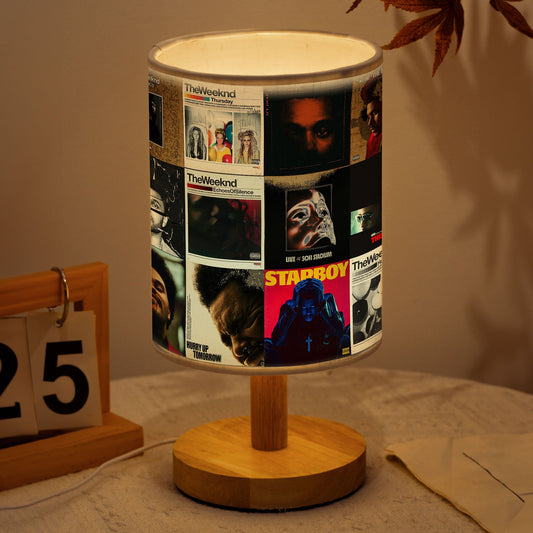 After Hours Glow – The Weeknd Albums Fabric Lamp