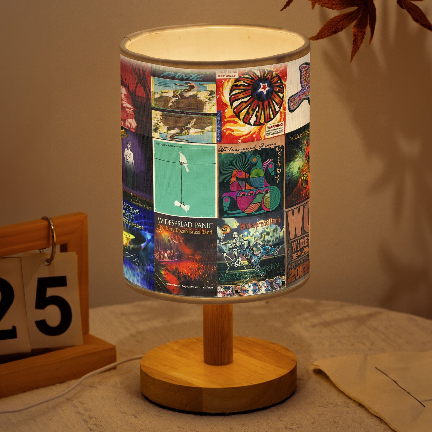 Widespread Panic Album Art Fabric Lamp – Jam Band Edition ??