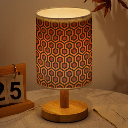 The Shining Overlook Hotel Pattern Fabric Lamp