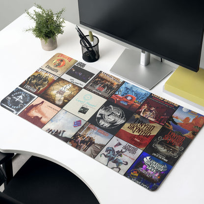 Lynyrd Skynyrd Art Print Music Desk Mat – Non-slip Home Office Gift Keyboard Pad Birthday Gift For Music Lovers