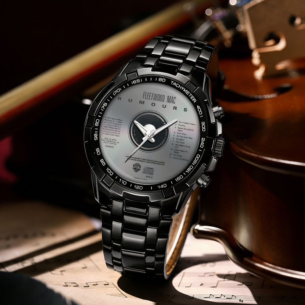 Fleetwood Mac Albums Collection Watch - Multiple Classic Album Designs Available