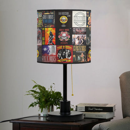Guns N' Roses Table Lamp – Classic Album Cover Collage Rock Fan Decor