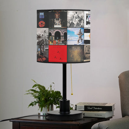 Rush Table Lamp – Cylinder & Pyramid Design Music Decor