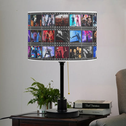 Depeche Mode Table Lamp – Live Concert Filmstrip Collage Synth Pop Fan Decor