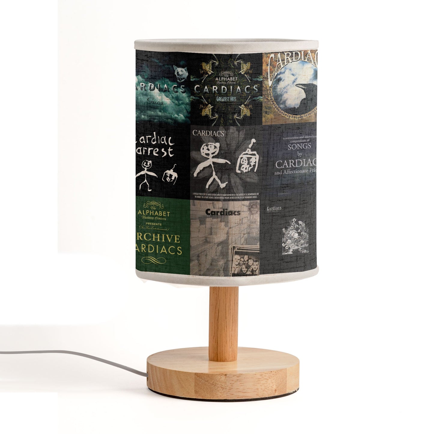 Cardiacs Album Cover Lamp – Experimental Rock Nostalgia Decor