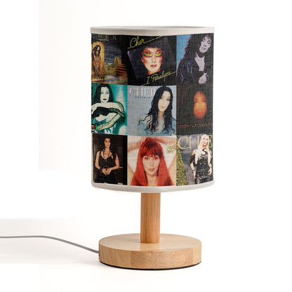Cher Albums Fabric Lamp – A Tribute to the Goddess of Pop ?