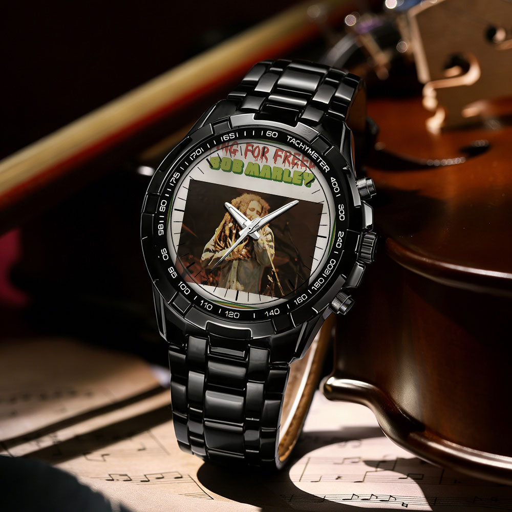 Bob Marley Albums Collection Watch - Multiple Classic Album Designs Available