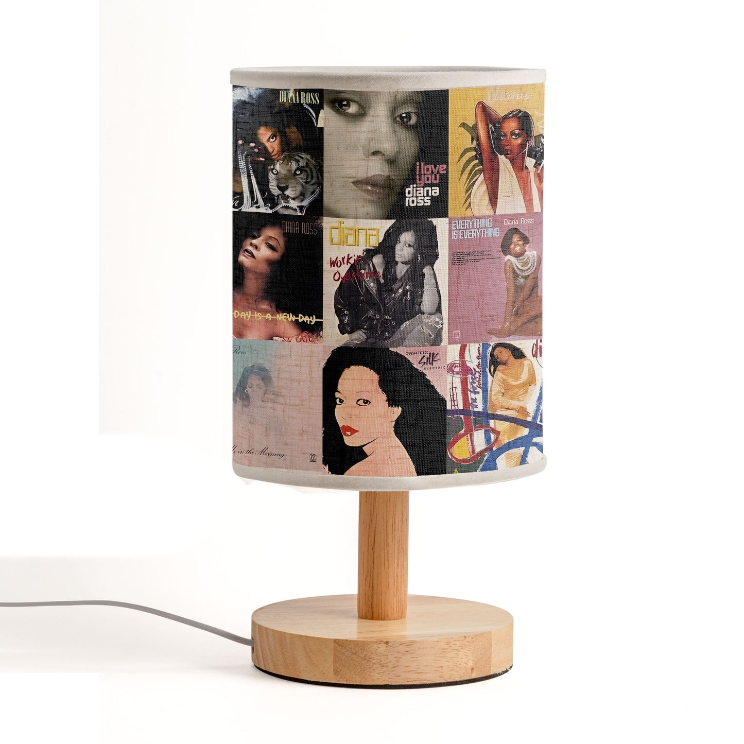 Diana Ross Albums Fabric Lamp – The Supreme Light of Soul ?