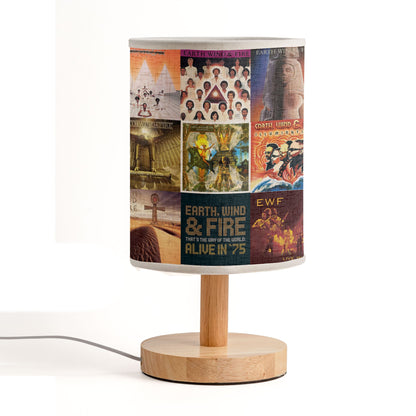 Earth, Wind & Fire Albums Fabric Lamp – A Tribute to the Golden Age of Funk and Soul