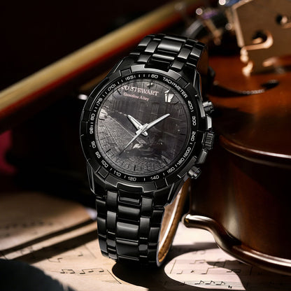Rod Stewart Albums Collection Watch - Multiple Classic Album Designs Available