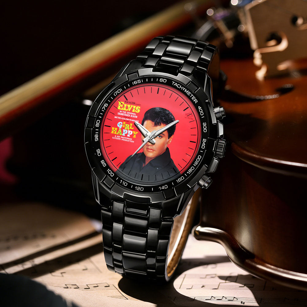 Elvis Presley Albums Collection Watch - Multiple Classic Album Designs Available