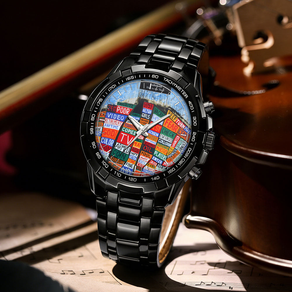 Radiohead Albums Collection Watch - Multiple Classic Album Designs Available