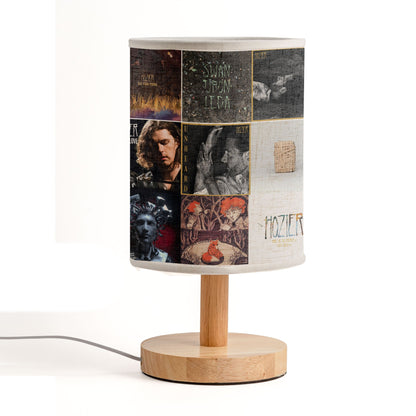Hozier Album Cover Collage Table Lamp - Indie Folk Rock Music Themed