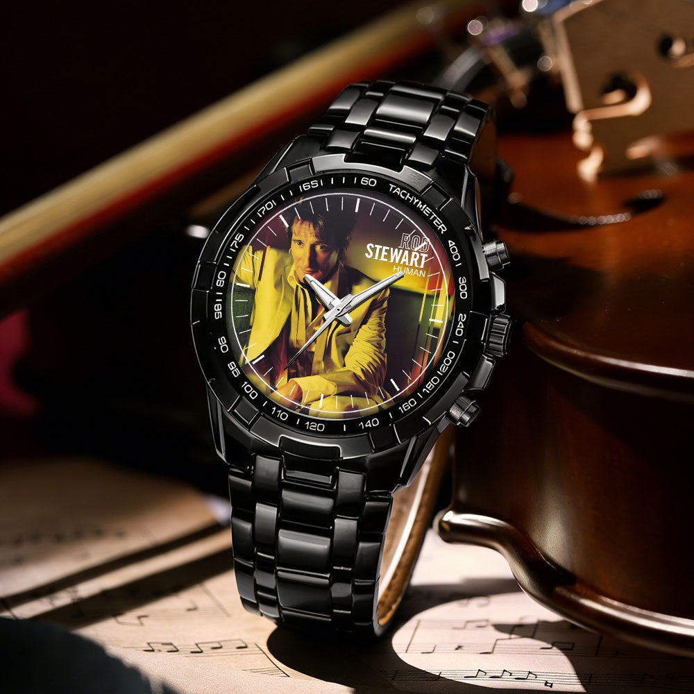 Rod Stewart Albums Collection Watch - Multiple Classic Album Designs Available