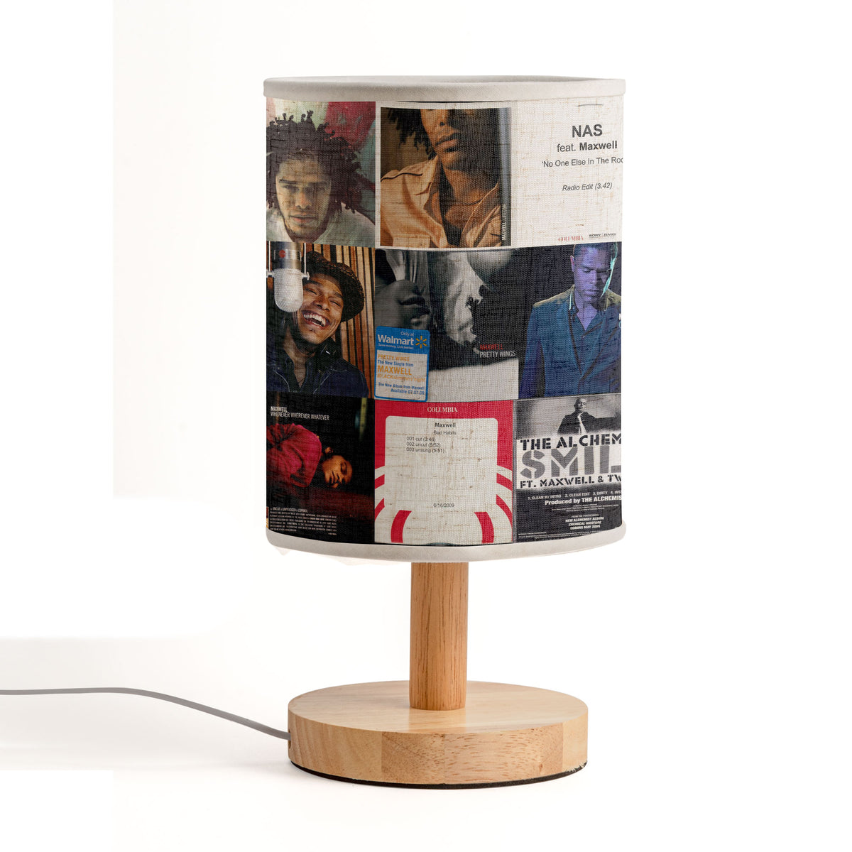 Maxwell Album Cover Lamp – Neo Soul Romance Table Light