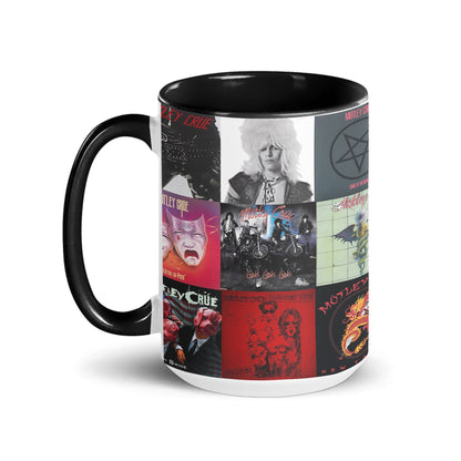 Mötley Crüe Accent Mug – Classic Hard Rock Album Collage Gift