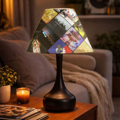 Dave Matthews Band Table Lamp – Cylinder & Pyramid Design Music Decor