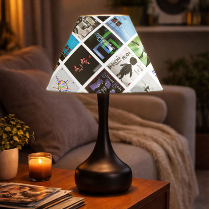 Depeche Mode Table Lamp – Cylinder & Pyramid Design Music Decor