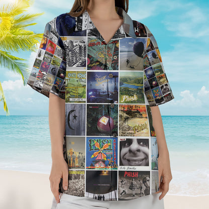 Phish Album Collage Hawaiian Shirt – Music Fan AOP Shirt
