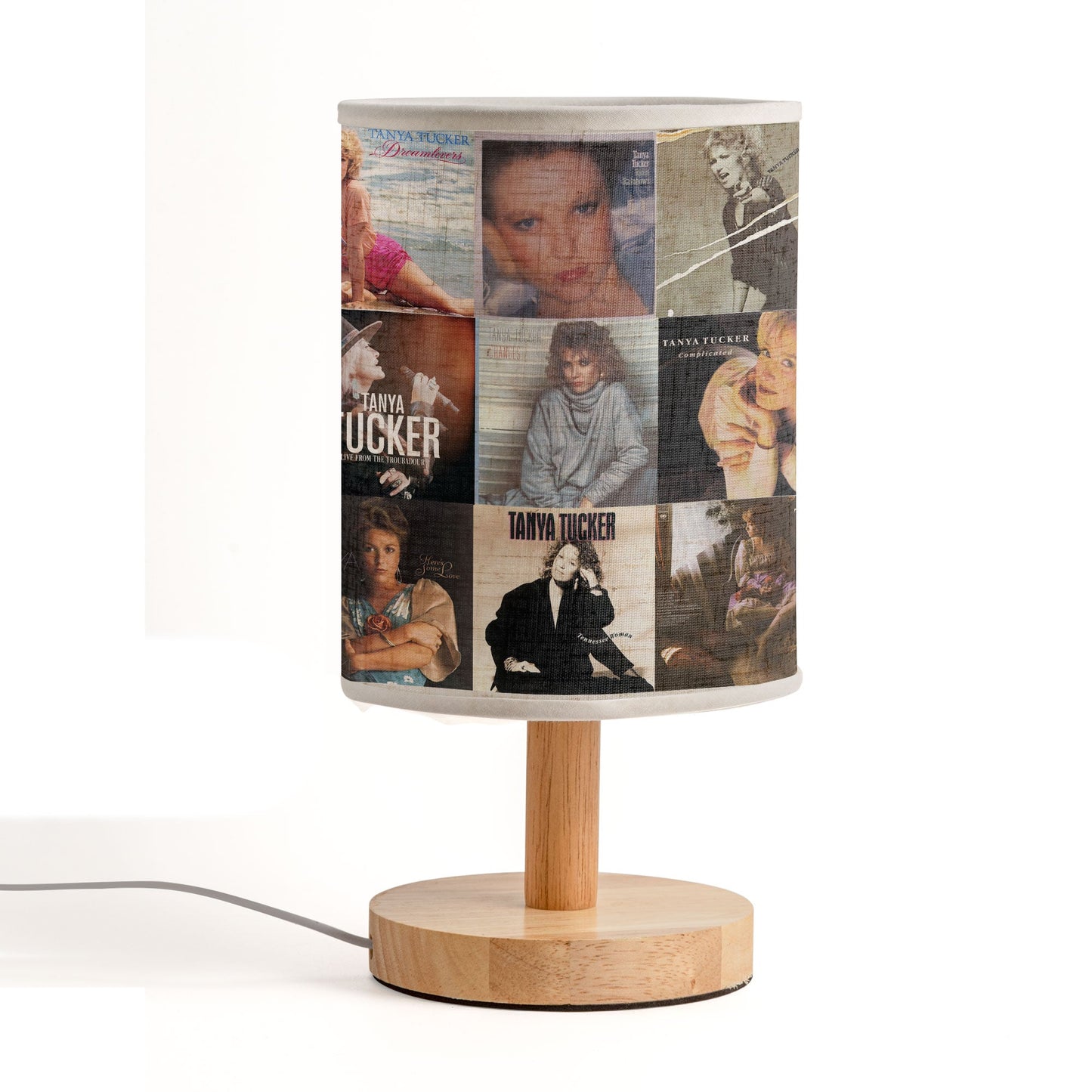 Country Queen Glow – Tanya Tucker Albums Fabric Lamp ??