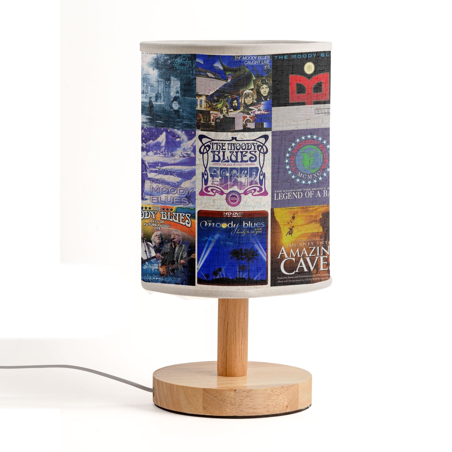 Timeless Sound & Light – The Moody Blues Albums Lamp ????