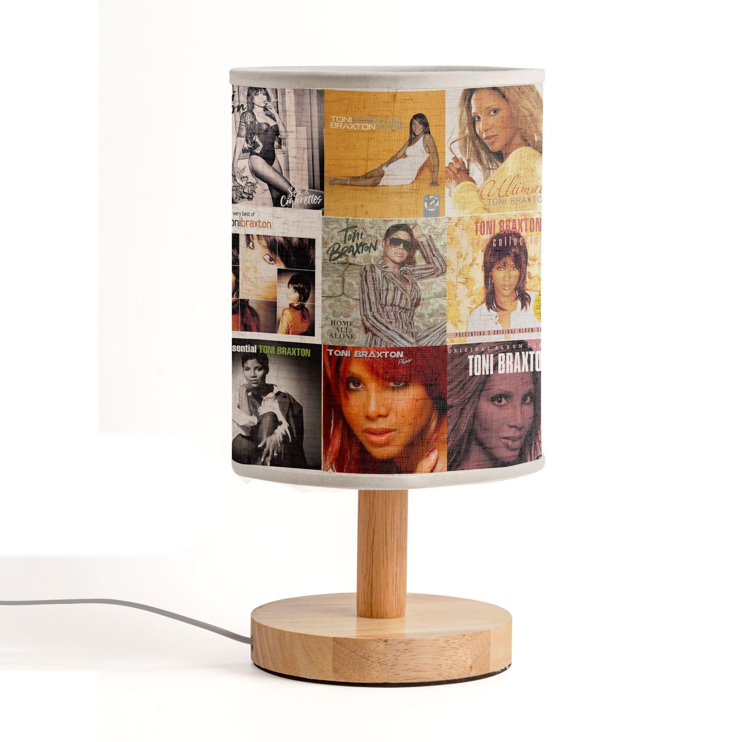 Toni Braxton Album Cover Lamp – R&B Soul Nostalgia Home Decor