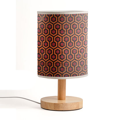 The Shining Overlook Hotel Pattern Fabric Lamp