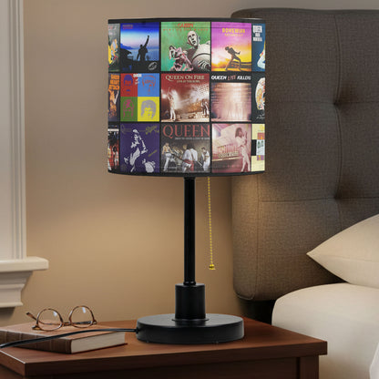 Blink-182 Table Lamp – Cylinder & Pyramid Design Music Decor