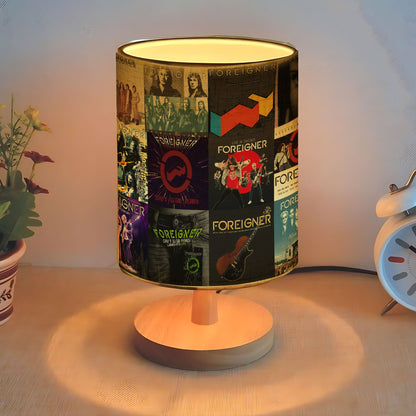 Foreigner Album Art Lamp – Classic Rock Band Lamp for 70s & 80s Music Lovers