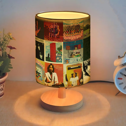 George Harrison Albums Lamp – A Glow of Peace and Melody