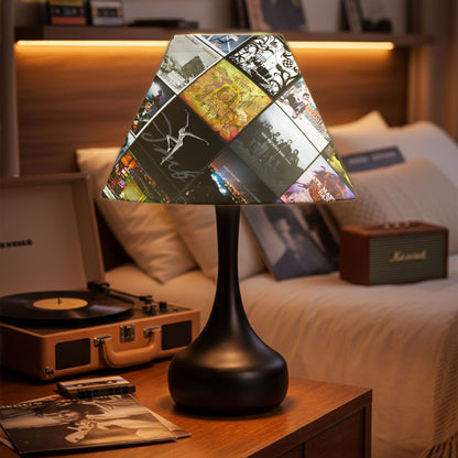 Dave Matthews Band Table Lamp – Cylinder & Pyramid Design Music Decor