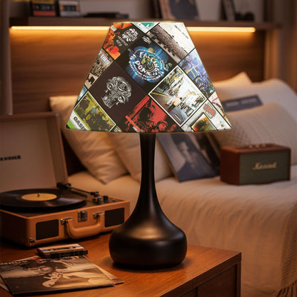 Oasis Table Lamp – Classic Album Cover Collage Britpop Fan Decor