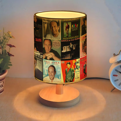 ??? Paul Anka Album Art Lamp – Golden Era Romance & Classic Charm