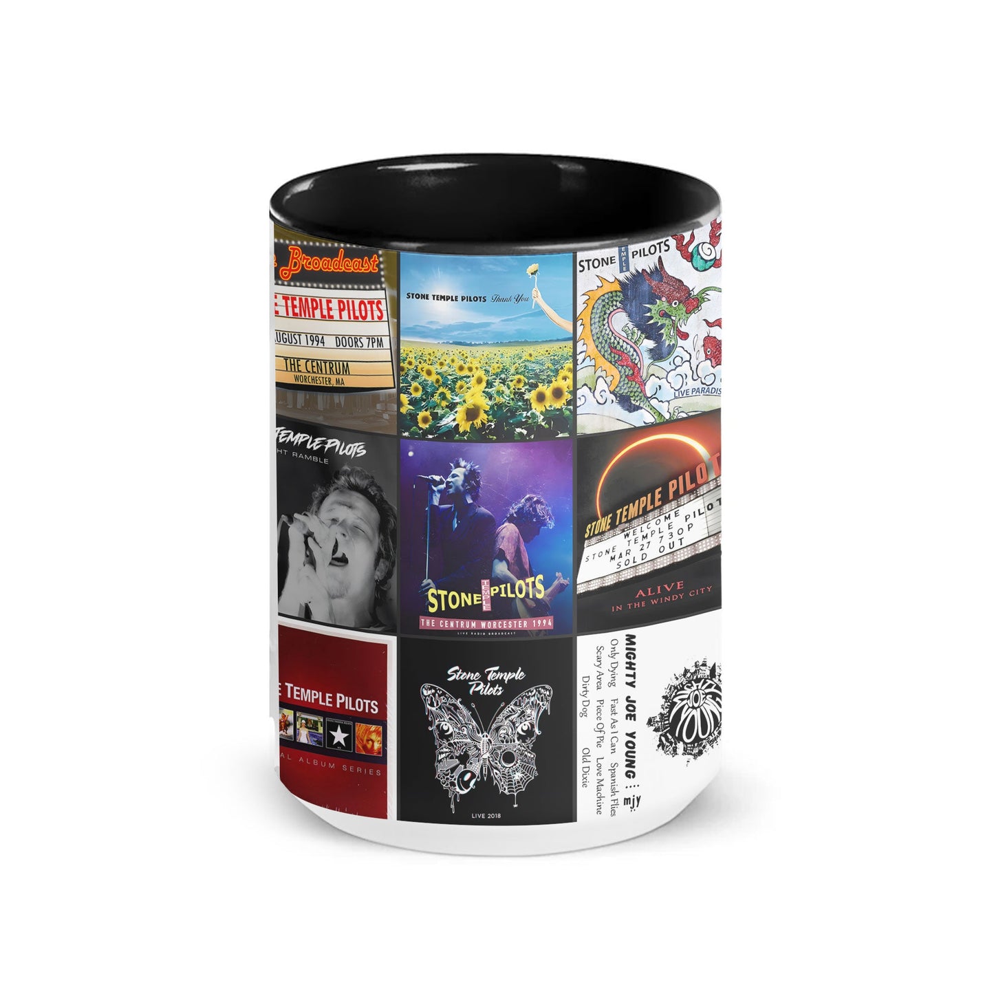 Stone Temple Pilots Accent Mug – Classic Album Cover Collage Gift