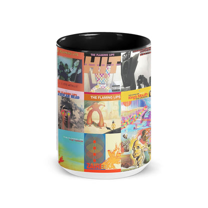 The Flaming Lips Accent Mug – Psychedelic Album Art Collage Gift