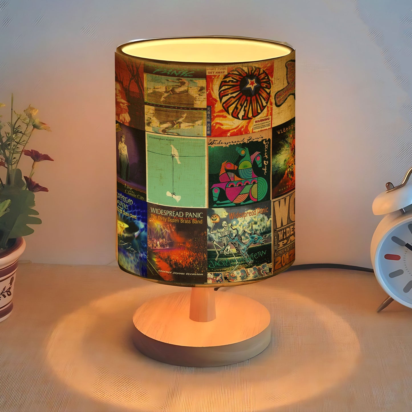 Widespread Panic Album Art Fabric Lamp – Jam Band Edition ??