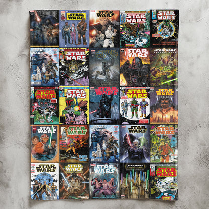 Star Wars Comic Cover Sherpa Blanket – Vintage & Modern Galaxy Saga Throw