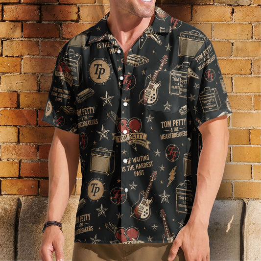 Tom Petty & The Heartbreakers Rock ‘N’ Roll Hawaiian Shirt – Retro Music Album Art Inspired Unisex Shirt
