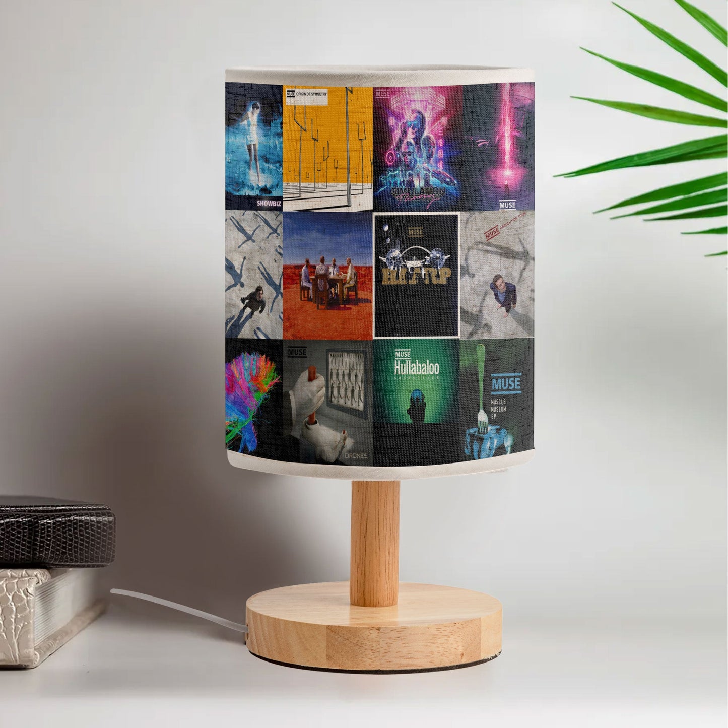 Muse Albums Fabric Lamp – Illuminate Your Inner Revolution