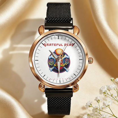 Grateful Dead Vintage Portrait Watch – Classic Rock Music Band Design Available