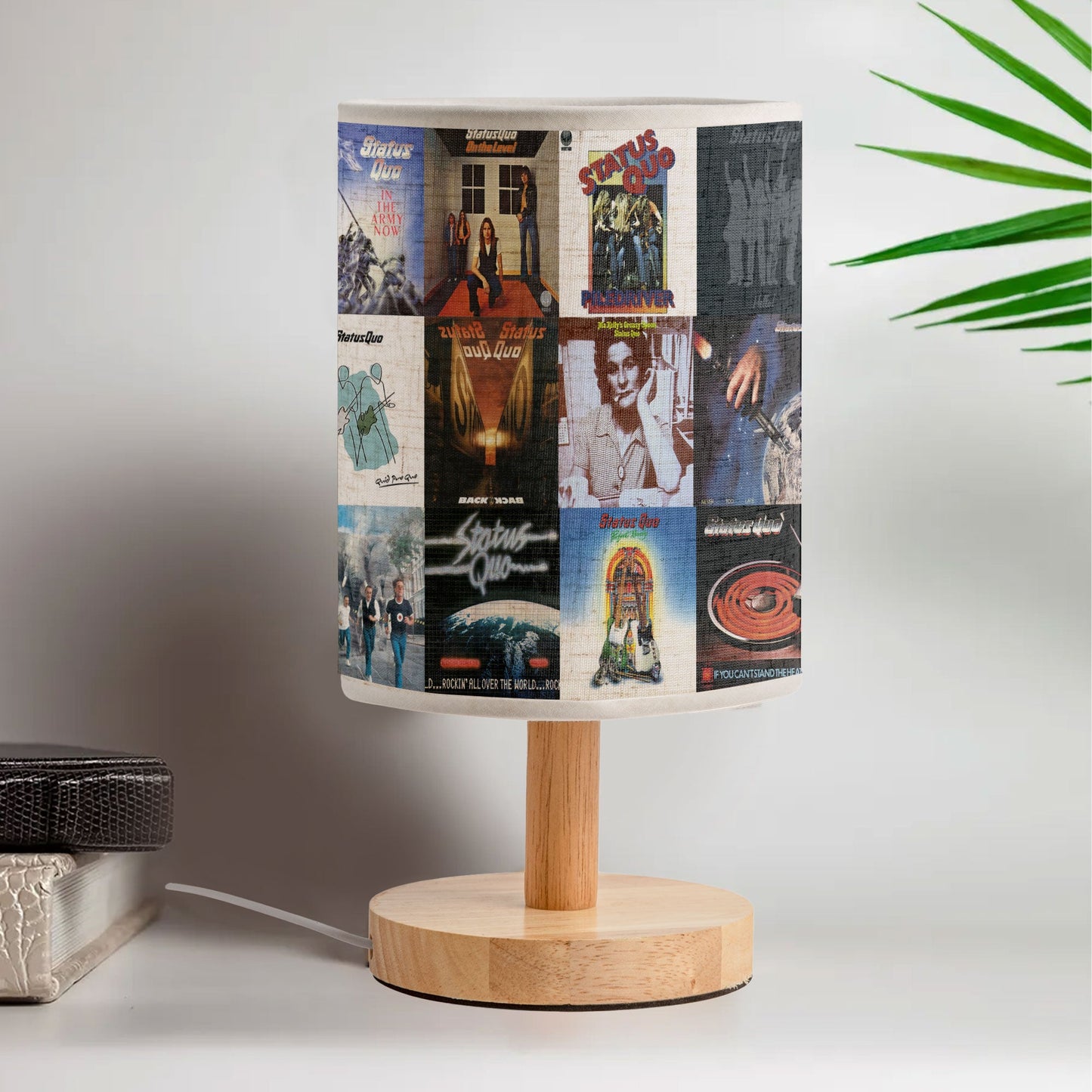 ?? Status Quo Album Art Lamp – Boogie Rock Spirit & Timeless Energy