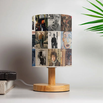 Bob Dylan Album Cover Table Lamp – Retro Music Decor for Fans
