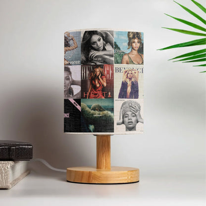 Beyoncé Fabric Lamp – Iconic Album Cover Table Light