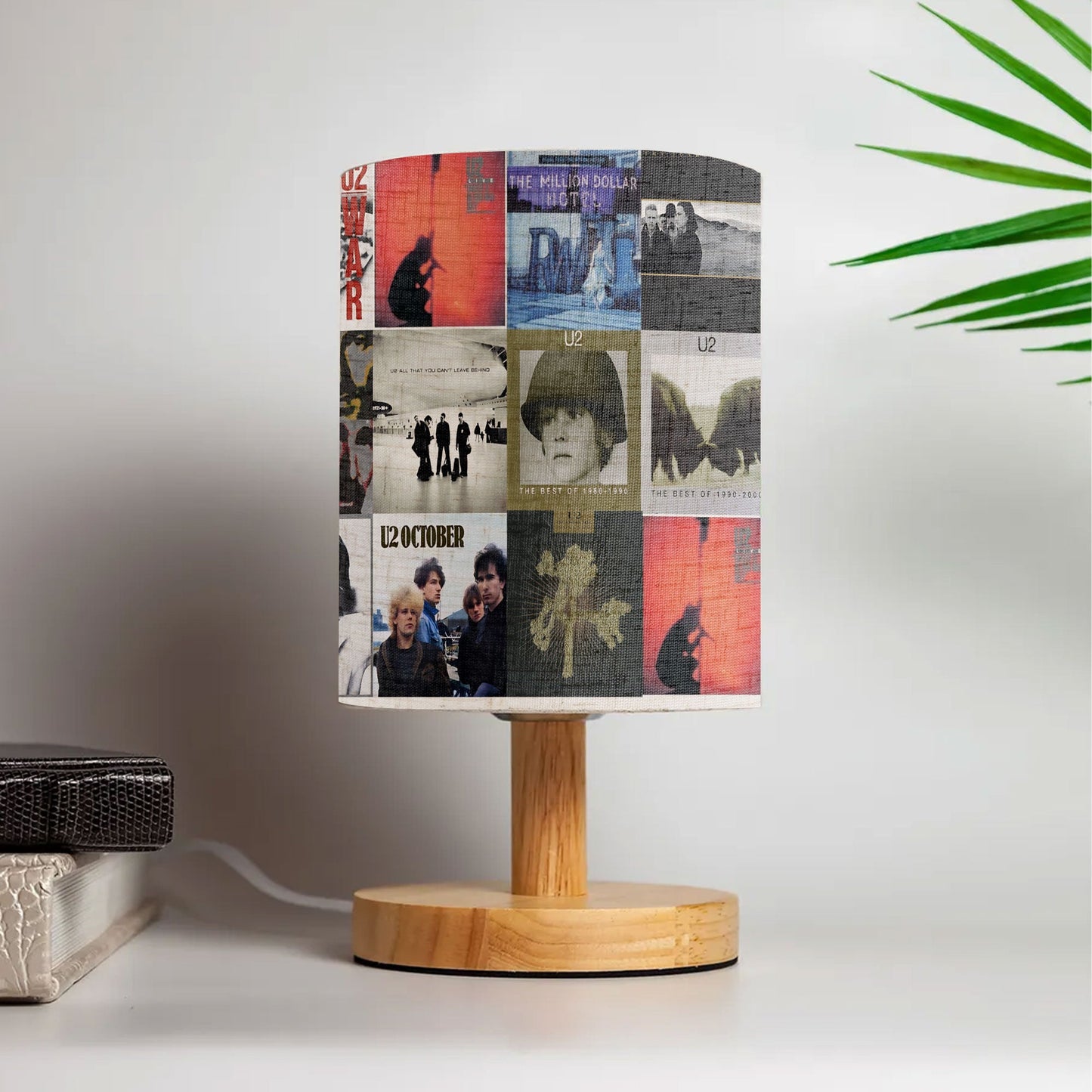 U2 Album Fabric Lamp – Rock Legends Decorative Light