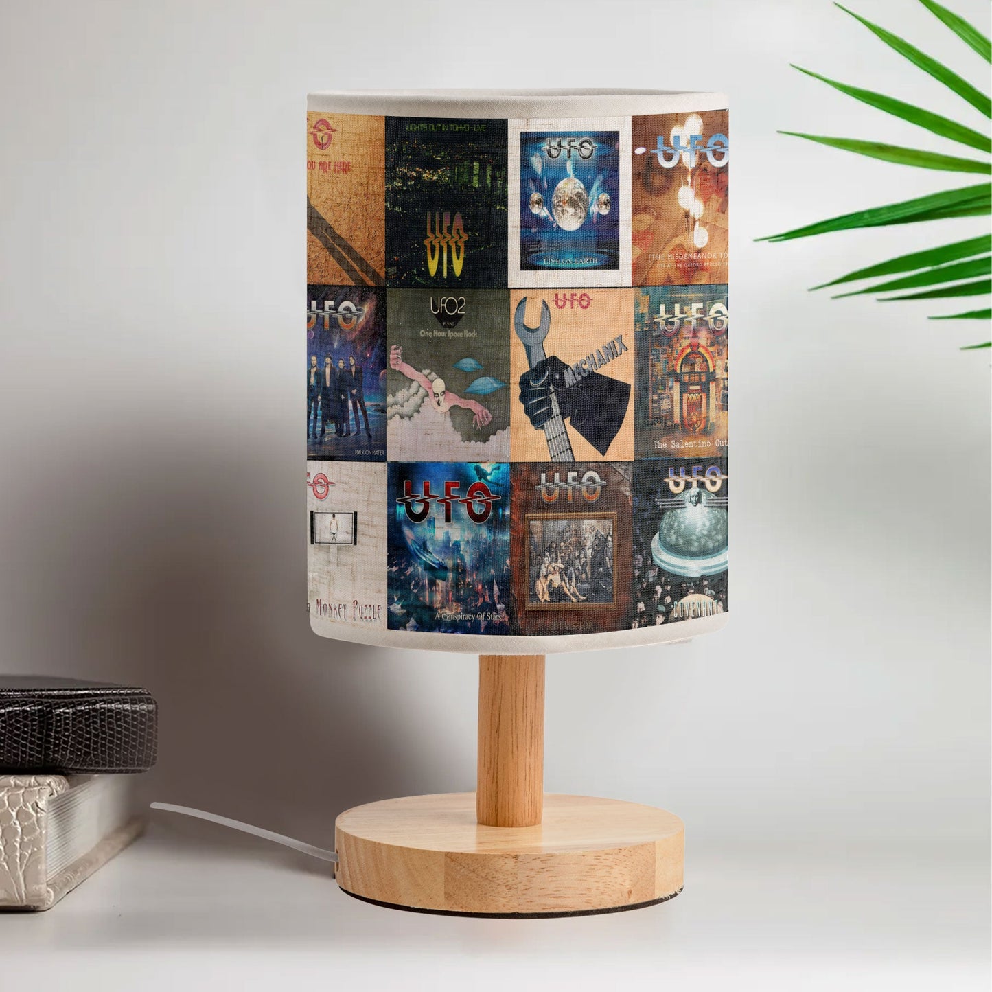 Rock Legends Shine – UFO Albums Fabric Lamp ????